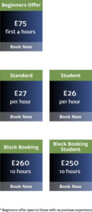 Driving lesson prices